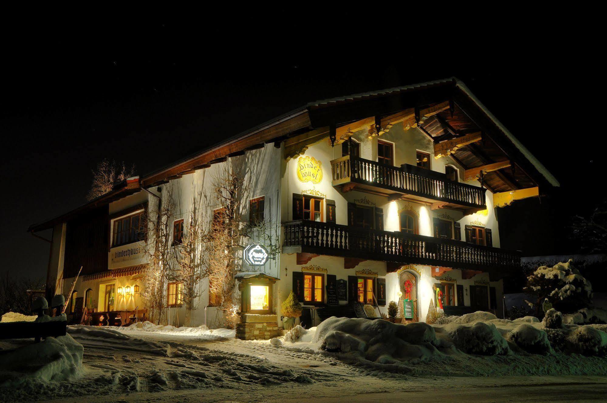 Landhotel Binderhaeusl Garni Inzell Exterior foto